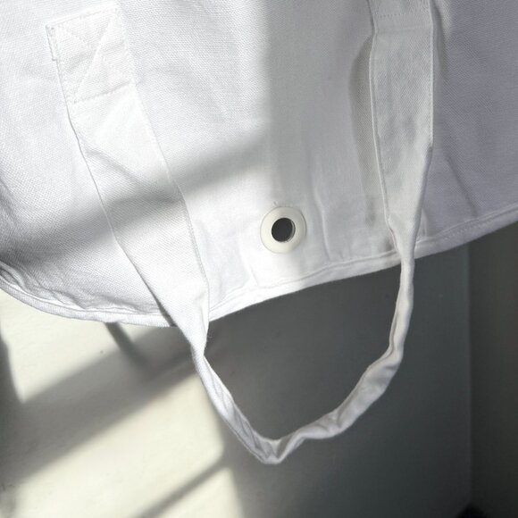 DIOR | Authentic Dior Thick Cotton Garment Bag w/Handles, Black Logo & Zipper - Picture 4 of 6